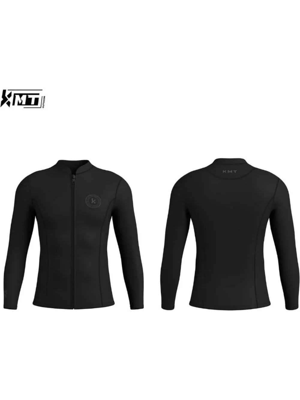 Men's 2.5mm Wetsuit Jacket - Neoprene Surf Top for Diving, Swimming & Water